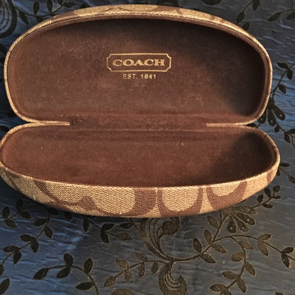 Coach Eye Glass Hard Case 6.25" - Picture 5 of 5